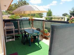 Balkón nebo terasa v ubytování Relax in valle