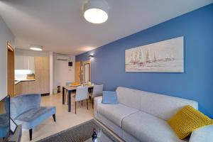 Χώρος καθιστικού στο Edra Suite Apartment