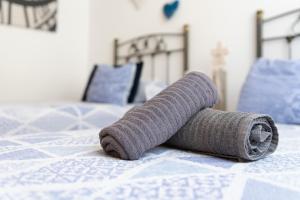 Postel nebo postele na pokoji v ubytování Apartamento Marina de Torrox