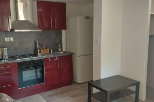 Kuchyň nebo kuchyňský kout v ubytování Studio Avignon une seule pièce