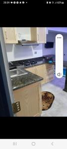 Kuchyň nebo kuchyňský kout v ubytování Residence djerba 3