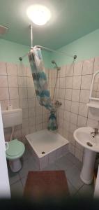 Koupelna v ubytování Hostel Casa Cinderella
