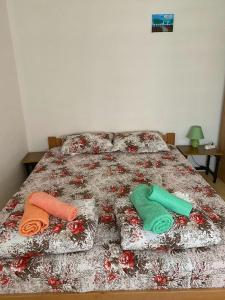 Voodi või voodid majutusasutuse KOD BAKE toas