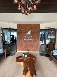 Lobby o reception area sa Jatiuca Suítes Resort FLAT
