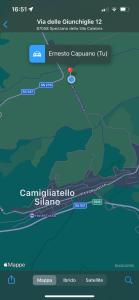 カミリアテッロ・シラーノにあるVilla Capuano B&Bの中国流行地図