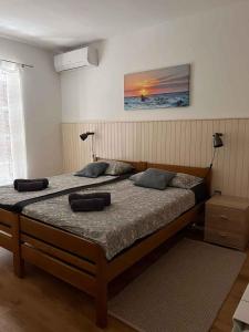 Posteľ alebo postele v izbe v ubytovaní Apartment in Pula/Istrien 26834