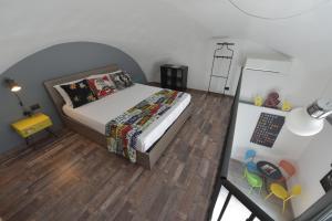 Postel nebo postele na pokoji v ubytování Casabera