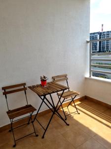 Balkón nebo terasa v ubytování Euforia apartment