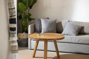 Posezení v ubytování Pnoes Luxury Suites
