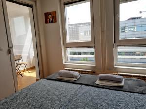Postel nebo postele na pokoji v ubytování Euforia apartment