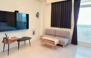 Televisor o centre d'entreteniment de Happy Fat B&B 寵物友善