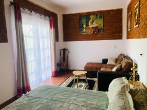 Istumisnurk majutusasutuses Hotel Boutique Casona Mashei