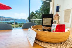 Băuturi la Villa Seaside avec piscine à 5 min à pied de la plage Saint Clair
