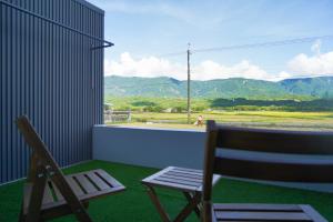 Nespecifikovaný výhled na hory nebo výhled na hory při pohledu z bed and breakfast