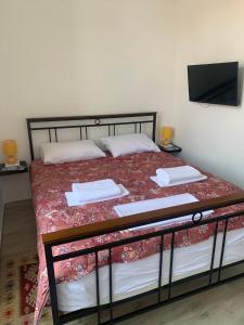 Postelja oz. postelje v sobi nastanitve Rajski Horizonti - Rooms Ram I