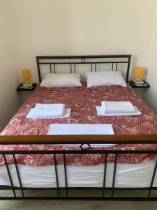 Postelja oz. postelje v sobi nastanitve Rajski Horizonti - Rooms Ram I
