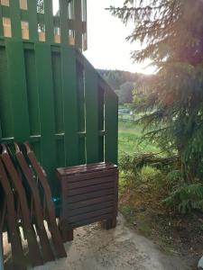 Vonkajšia záhrada v ubytovaní Studio Cabine RDC Pied des Pistes
