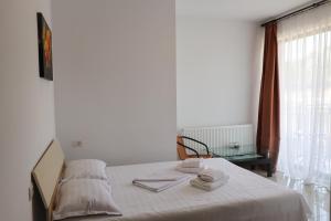 Postel nebo postele na pokoji v ubytování Summer Rest