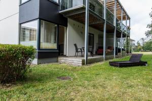 Vrt pred nastanitvijo Padriku Apartment with a balcony,near to central,Self Check In 24 7,FREE Parking