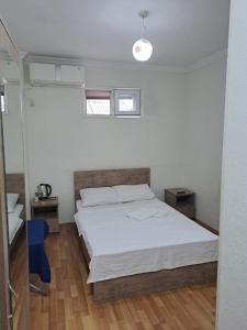 Postel nebo postele na pokoji v ubytování Hotel Zundaga