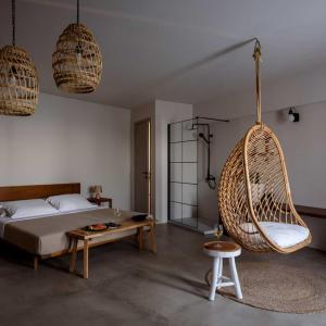 Posteľ alebo postele v izbe v ubytovaní Aletri Swim Up Boutique Hotel
