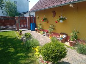 Vonkajšia záhrada v ubytovaní Apartment BENCI