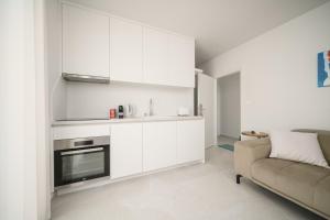 Kuchyň nebo kuchyňský kout v ubytování Villa Bianca Vodice