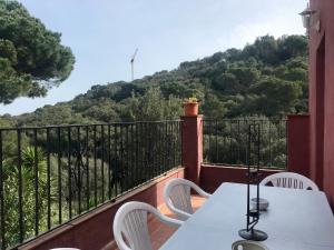 Balkón alebo terasa v ubytovaní Apartamento duplex Begur(costa brava)