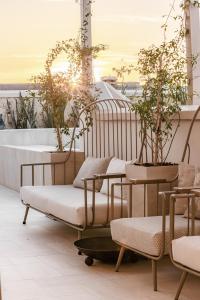 Balkón nebo terasa v ubytování Riad Nyla Wellness and Spa