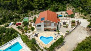 Bazén v ubytovaní Villa Milina Korcula alebo v jeho blízkosti