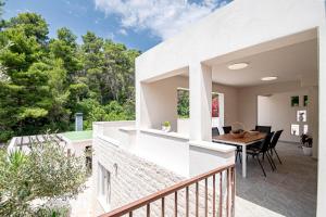 Balkón alebo terasa v ubytovaní Villa Milina Korcula