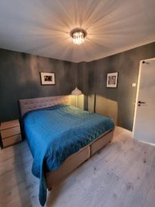 Un ou plusieurs lits dans un hébergement de l'établissement Private room in Oslo
