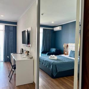 Letto o letti in una camera di The Fresh Wave hotel