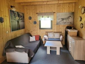 Posezení v ubytování Domek na Mazurach Zacisze Sasek