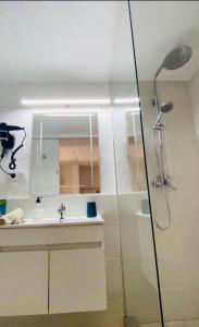 A bathroom at Casa Gercko 2