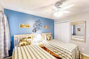 Voodi või voodid majutusasutuse Pinehurst Condos, Unit 6-J toas
