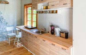 Кухня или кухненски бокс в Cozy Home In Figeholm With Kitchen