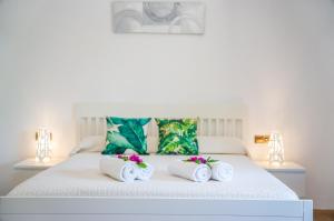 Posteľ alebo postele v izbe v ubytovaní Ideal Property Mallorca - Villa Xisco