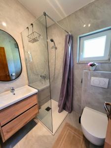 Kúpeľňa v ubytovaní Apartment Jelena Vir