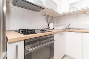 Küche/Küchenzeile in der Unterkunft Apartment Cameleon