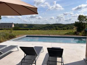 Bazén v ubytování B&B Barvaux, Durbuy nebo v jeho okolí
