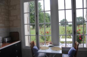 Zahrada ubytování LA Terrasse façon Giverny - GITE 2 personnes -