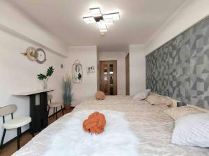 Krevet ili kreveti u jedinici u objektu K Shinjuku area-MAX 4p-新宿中心地域-步行可到新宿大久保歌舞伎町-可住4人