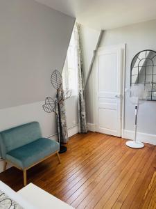 Postel nebo postele na pokoji v ubytování La Villa by Michel Gonet