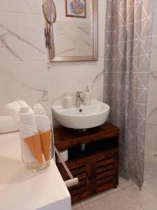 Koupelna v ubytování Studio Apartmani “Jarnečić”