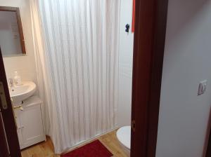 Koupelna v ubytování La Via Verde