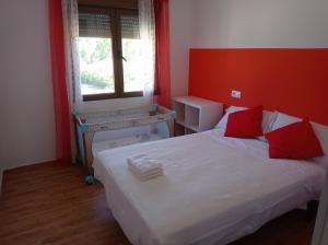 Postel nebo postele na pokoji v ubytování La Via Verde