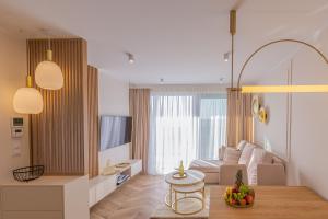 TV/trung tâm giải trí tại Baltic View REWAL 4-pax MOKKA