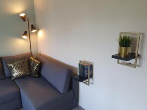 Posezení v ubytování ☆ Like @ home *☆ moderne Wohnung in Oberottmarshausen ☆ Netflix