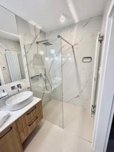 Phòng tắm tại Baltic View REWAL 4-pax MOKKA